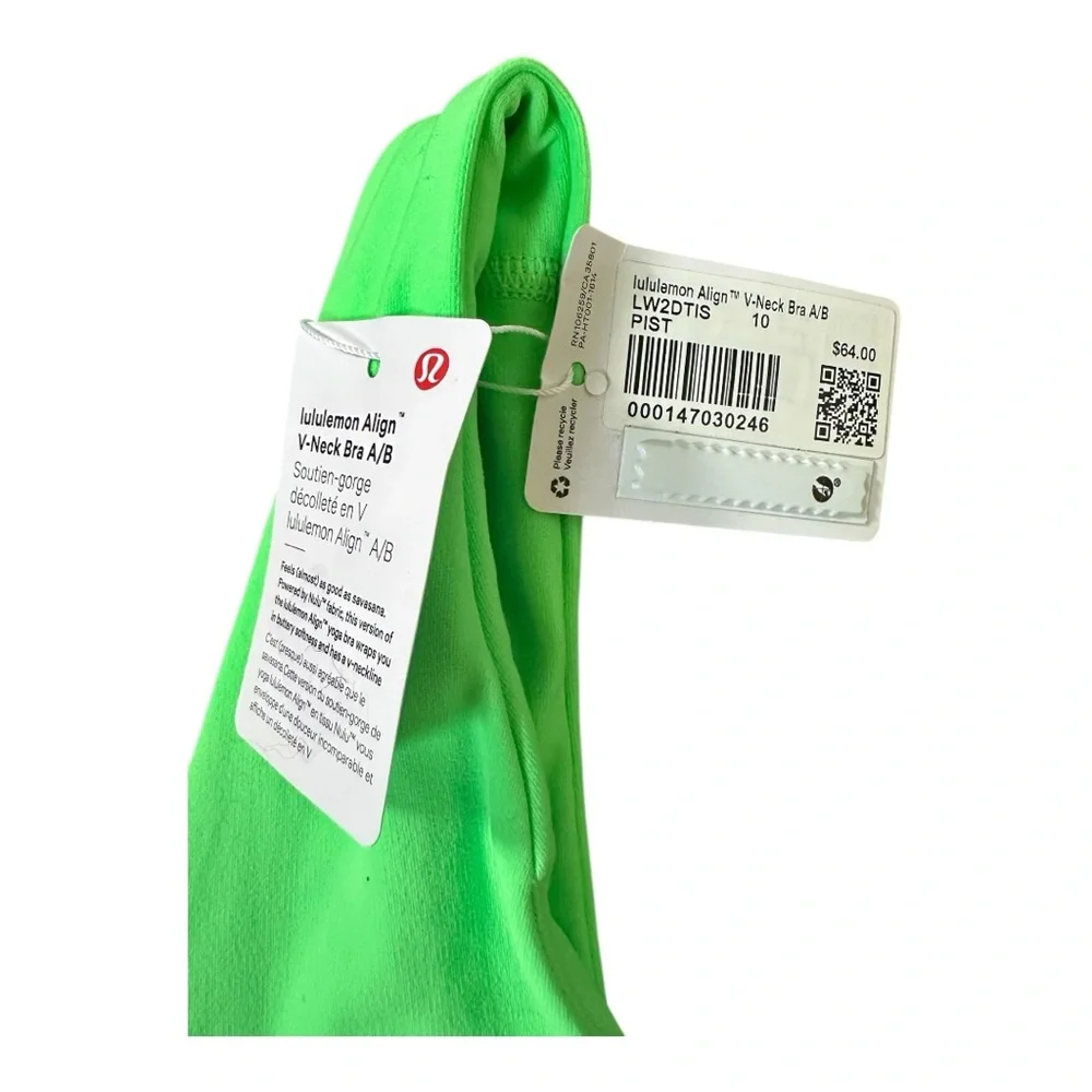 Lululemon Align V-Neck Bra Light Support A/B Cup - Picture 2 of 4
